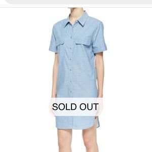 Equipment Signature Slim Cotton Shirtdress.